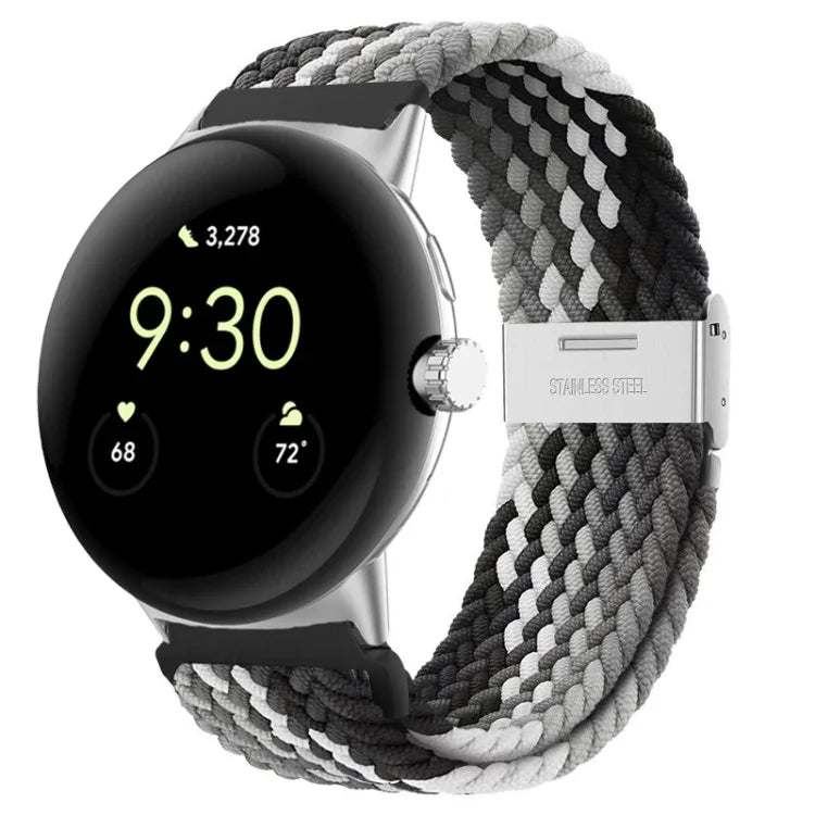 Bracelet de montre en nylon avec boucle en métal, pour Google Pixel Watch 4 / 3 / 2 / 1 41mm