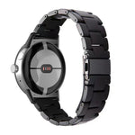 Bracelet de montre en résine à trois maillons, pour Google Pixel Watch 4 / 3 / 2 / 1 41mm