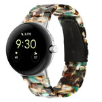 Bracelet de montre en résine à trois maillons, pour Google Pixel Watch 4 / 3 / 2 / 1 41mm