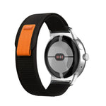 Bracelet de montre en nylon avec connecteur argenté en boucle, pour Google Pixel Watch 4 / 3 / 2 / 1 41mm