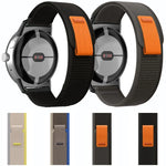 Bracelet de montre en nylon avec connecteur noir en boucle, pour Google Pixel Watch 4 / 3 / 2 / 1 41mm