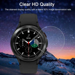 Protecteur d'écran en verre trempé 9H 2.5D de 0.26mm pour montre, pour Samsung Galaxy Watch4 Classic 46mm, pour Samsung Galaxy Watch4 40mm
