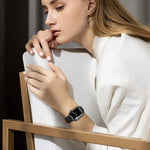 Bracelet de montre en cuir véritable motif losanges pour Apple Watch Series 8&7 41mm / SE 2&6&SE&5&4 40mm / 3&2&1 38mm, pour Apple Watch Series 8&7 41mm / SE 2&6&SE&5&4 40mm / 3&2&1 38mm