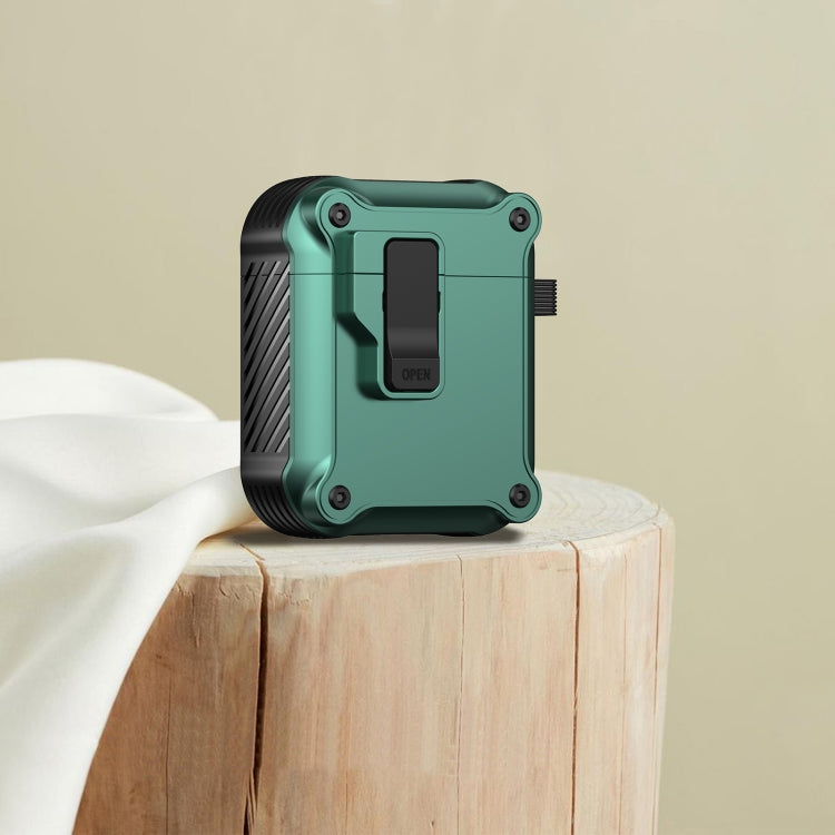 Étui de protection antichoc Eagle avec interrupteur, pour AirPods Pro 3, pour AirPods Pro 2, pour AirPods 3, pour AirPods Pro, pour AirPods 1 / 2