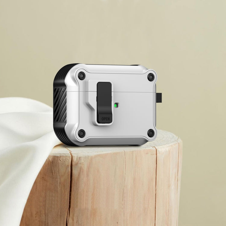 Étui de protection antichoc Eagle avec interrupteur, pour AirPods Pro 3, pour AirPods Pro 2, pour AirPods 3, pour AirPods Pro, pour AirPods 1 / 2