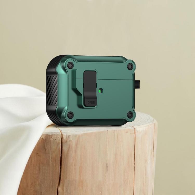 Étui de protection antichoc Eagle avec interrupteur, pour AirPods Pro 3, pour AirPods Pro 2, pour AirPods 3, pour AirPods Pro, pour AirPods 1 / 2