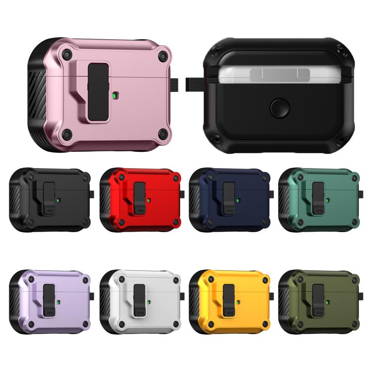 Étui de protection antichoc Eagle avec interrupteur, pour AirPods Pro 3, pour AirPods Pro 2, pour AirPods 3, pour AirPods Pro, pour AirPods 1 / 2