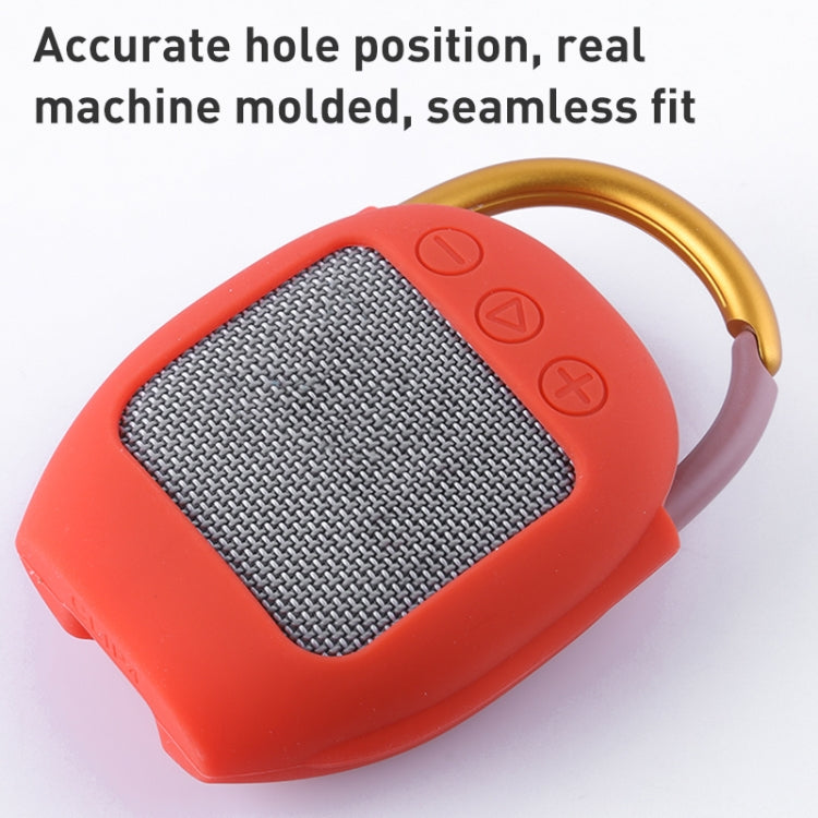 Housse de protection en silicone pour enceinte Bluetooth sans fil, pour JBL Clip 4