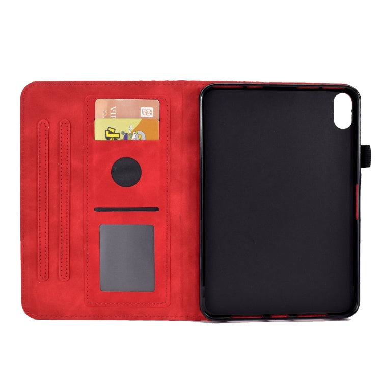 Pour iPad 10e génération 10,9 2022 Étui de tablette intelligent en cuir gaufré losange, pour iPad 10e génération 10,9 2022