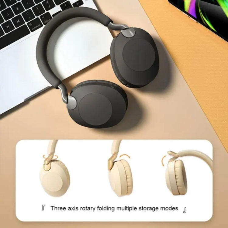Casque sans fil pliable Bluetooth 5.1 B2 avec réduction de bruit