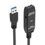 Câble d'extension USB 3.0 mâle vers femelle pour synchronisation de données à grande vitesse, Longueur : 10m, 10m