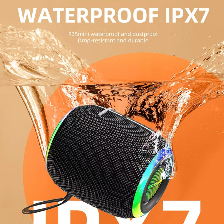 Enceinte Bluetooth étanche IPX7 10W mini pour extérieur HOPESTAR P35 mini, P35 mini