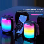 Haut-parleur Bluetooth étanche HOPESTAR P50 mini avec lumière RGB extérieure, P50 mini