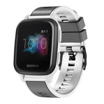 Universal Two Color Silicone Watch Band, 20mm, 22mm