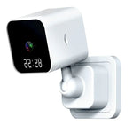 DP27 Caméra WiFi horloge 1080P avec prise, Prend en charge l'interphone vocal bidirectionnel et la surveillance mobile, Prise américaine, Prise européenne