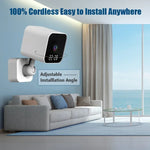 DP27 Caméra WiFi horloge 1080P avec prise, Prend en charge l'interphone vocal bidirectionnel et la surveillance mobile, Prise américaine, Prise européenne