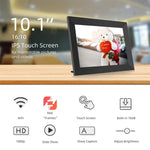 Cadre photo cloud WiFi écran IPS 10,1 pouces, RK3126C Quad Core jusqu’à 1,5GHz, 1GB+16GB, prise AU, US, EU, UK
