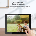 Cadre photo cloud WiFi IPS 15 pouces, RK3126C Quad Core jusqu'à 1,5 GHz, Android 6.0, 1 Go+16 Go, prise AU, prise US, prise EU, prise UK