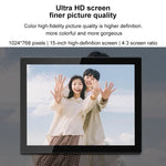 Cadre photo cloud WiFi IPS 15 pouces, RK3126C Quad Core jusqu'à 1,5 GHz, Android 6.0, 1 Go+16 Go, prise AU, prise US, prise EU, prise UK