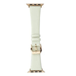 Bracelet en cuir soyeux, pour Apple Watch Series 8 et 7 41 mm / SE 2 et 6 et SE et 5 et 4 40 mm, pour Apple Watch Ultra 49 mm / Series 8 et 7 45 mm / SE 2 et 6 et SE et 5 et 4 44 mm