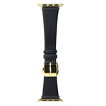 Bracelet en cuir soyeux, pour Apple Watch Series 8 et 7 41 mm / SE 2 et 6 et SE et 5 et 4 40 mm, pour Apple Watch Ultra 49 mm / Series 8 et 7 45 mm / SE 2 et 6 et SE et 5 et 4 44 mm