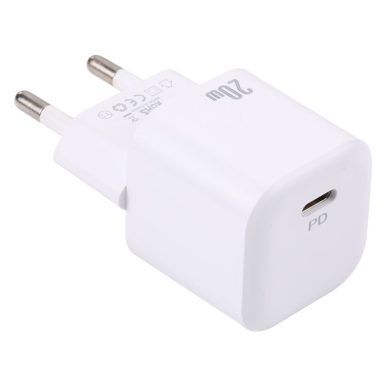 Chargeur rapide 20W PD USB-C/Type-C, Spécification : prise EU, prise EU