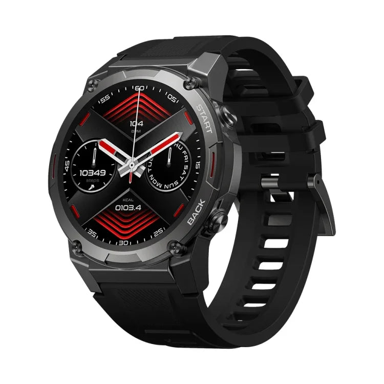Zeblaze Vibe 7 Pro Montre intelligente HD à écran rond de 1,43 pouce prenant en charge les appels vocaux / la surveillance de la santé, Vibe 7 Pro (Noir), Vibe 7 Pro (Noir Argent)