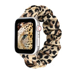 Bracelet de montre en tissu et anneau de cheveux en acier inoxydable, Pour Apple Watch Series 8&7 41mm / SE 2&6&SE&5&4 40mm / 3&2&1 38mm, Pour Apple Watch Ultra 49mm / Series 8&7 45mm / SE 2&6&SE&5&4 44mm / 3&2&1 42mm