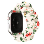 Bracelet de montre en tissu et anneau de cheveux en acier inoxydable, Pour Apple Watch Series 8&7 41mm / SE 2&6&SE&5&4 40mm / 3&2&1 38mm, Pour Apple Watch Ultra 49mm / Series 8&7 45mm / SE 2&6&SE&5&4 44mm / 3&2&1 42mm