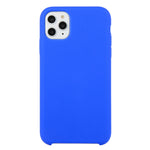 For iPhone 11 Solid Color Solid Silicone  Shockproof Case (Hibiscus Pink), For iPhone 11 Pro Max