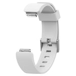 For Fitbit Inspire / Inspire HR Glossy Surface Silicone Replacement Wrist Strap Watchband, S, L