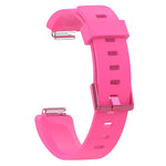 For Fitbit Inspire / Inspire HR Glossy Surface Silicone Replacement Wrist Strap Watchband, S, L