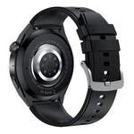 Montre intelligente étanche IP67 HDT 3 Max 1,6 pouces avec bracelet en silicone, prise en charge des appels Bluetooth / NFC, bracelet en silicone (noir), bracelet en silicone (argent)
