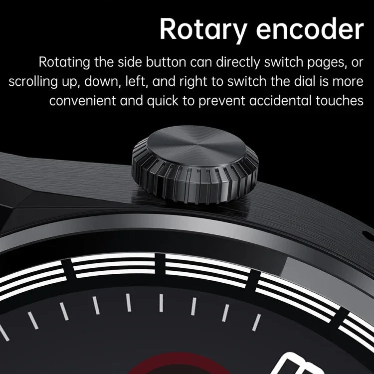 Montre intelligente étanche IP67 HDT 3 Max 1,6 pouces avec bracelet en silicone, prise en charge des appels Bluetooth / NFC, bracelet en silicone (noir), bracelet en silicone (argent)