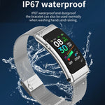 K50 Montre intelligente étanche IP67 avec écouteurs, bracelet en silicone 1,08 pouce, prise en charge des appels Bluetooth, bracelet en silicone (noir), bracelet en silicone (noir argent)