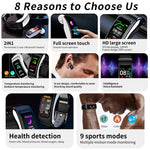 Montre Intelligente K60 1,08 pouce avec Bande en Acier, Écouteurs Détachables, Étanche à Vie, Support Appel Bluetooth, Bande en Acier (Noir)
