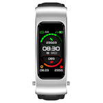 K60 Montre intelligente étanche avec bracelet en cuir de 1,08 pouce, écouteurs détachables, prise en charge des appels Bluetooth, bracelet en cuir (noir argent), bracelet en cuir (marron), bracelet en cuir (noir), bracelet en cuir (marron argent)