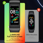 K60 Montre intelligente étanche avec bracelet en cuir de 1,08 pouce, écouteurs détachables, prise en charge des appels Bluetooth, bracelet en cuir (noir argent), bracelet en cuir (marron), bracelet en cuir (noir), bracelet en cuir (marron argent)