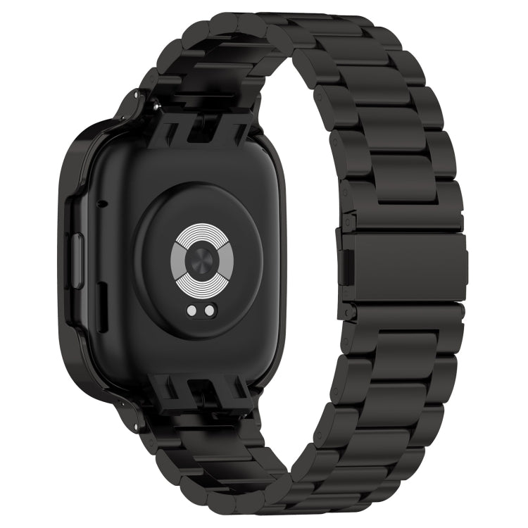 2 in 1 Three-bead Metal Watch Band with Watch Frame, For Xiaomi Redmi Watch 3 / Mi Watch Lite 3