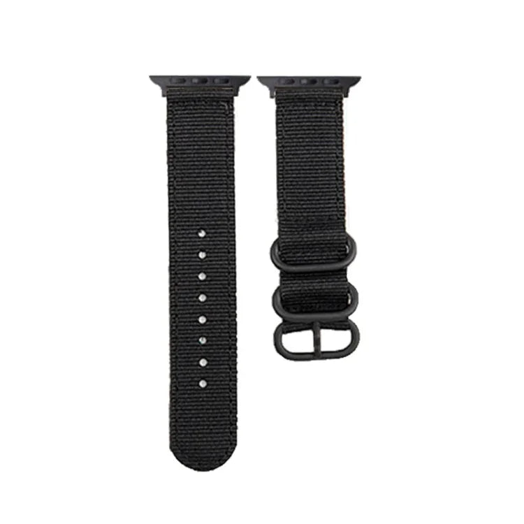 Bracelet de montre en toile avec boucle noire, pour Apple Watch Series 8&7 41mm, pour Apple Watch Series 8&7 45mm