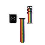 Bracelet de montre en toile avec boucle noire, pour Apple Watch Series 8&7 41mm, pour Apple Watch Series 8&7 45mm