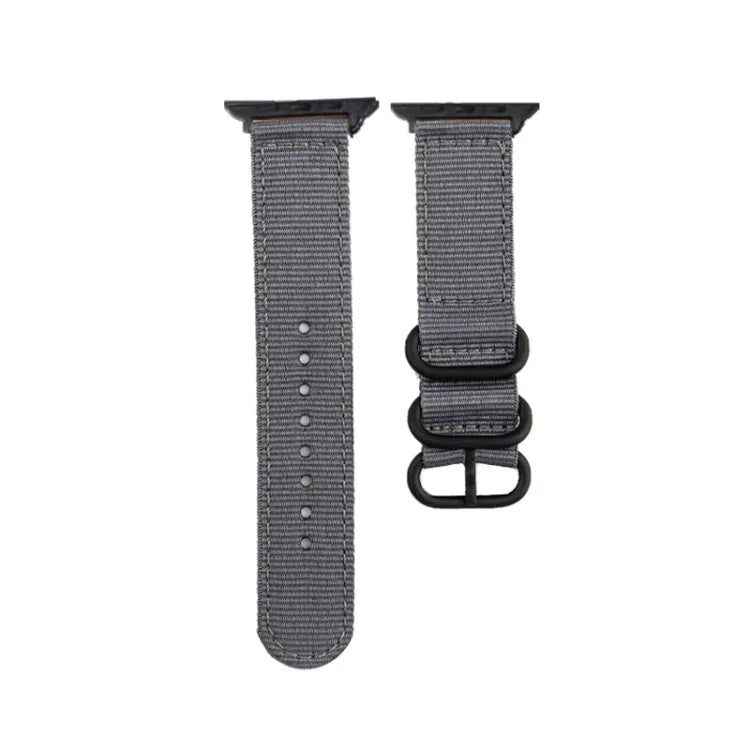 Bracelet de montre en toile avec boucle noire, pour Apple Watch Series 8&7 41mm, pour Apple Watch Series 8&7 45mm