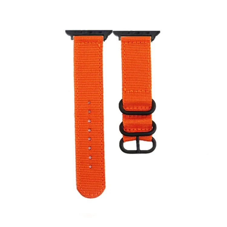 Bracelet de montre en toile avec boucle noire, pour Apple Watch Series 8&7 41mm, pour Apple Watch Series 8&7 45mm