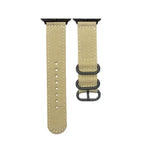 Bracelet de montre en toile avec boucle noire, pour Apple Watch Series 8&7 41mm, pour Apple Watch Series 8&7 45mm