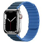 Smart Magnetic Silicone Watch Band, For Apple Watch Series 8&7 41mm, For Apple Watch Series 8&7 45mm