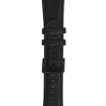 Bracelet de montre en cuir véritable ciré à l'huile, pour Amazfit GTR 47mm / Pace / Stratos, pour Amazfit 2 Stratos, pour Ticwatch Pro / E2 / S2, pour Pebble Gen 1, pour Pebble Time