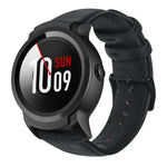 Bracelet de montre en cuir véritable ciré à l'huile, pour Amazfit GTR 47mm / Pace / Stratos, pour Amazfit 2 Stratos, pour Ticwatch Pro / E2 / S2, pour Pebble Gen 1, pour Pebble Time