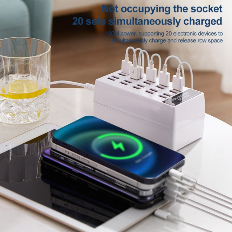 Station de charge USB 20 ports de bureau