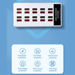 Station de charge USB 20 ports de bureau