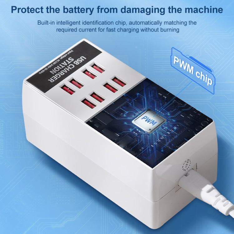Station de charge USB 20 ports de bureau